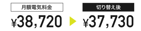 42,330円が41,090円に